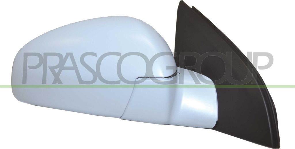 PRASCO OP0567213 Außenspiegel Seitenspiegel Rechts für OPEL Vectra C Caravan (Z02) Konvex Grundiert Elektrisch