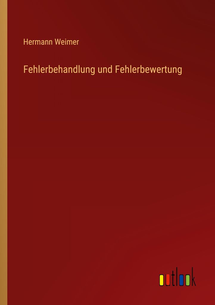 Fehlerbehandlung und Fehlerbewertung