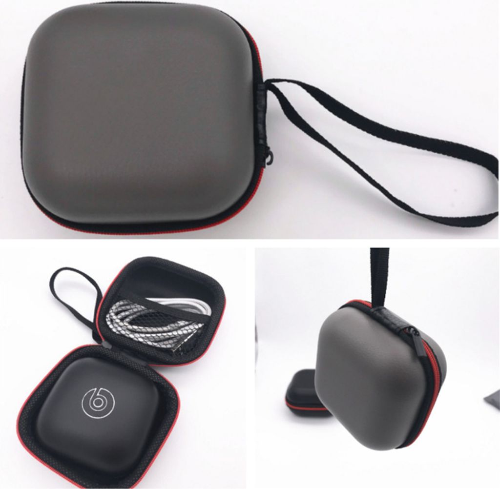 INF Schützende EVA-Kopfhörerhülle für Apple Beats Powerbeats Pro Grau