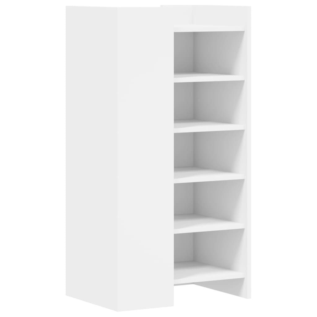Schuhschrank Weiß 52x37,5x100 cm Holzwerkstoff