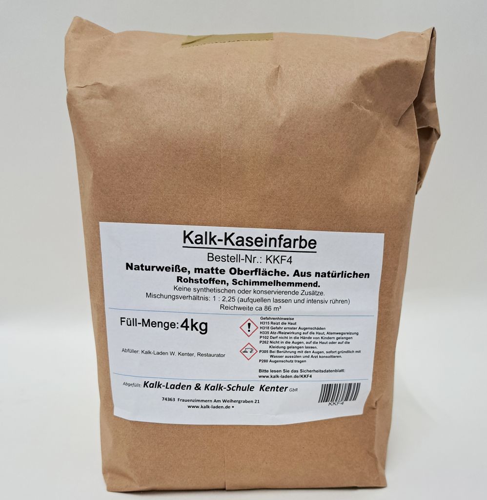 Kalk-Kasein-Farbpulver im 4kg Papierbeutel, | Kaufland.de