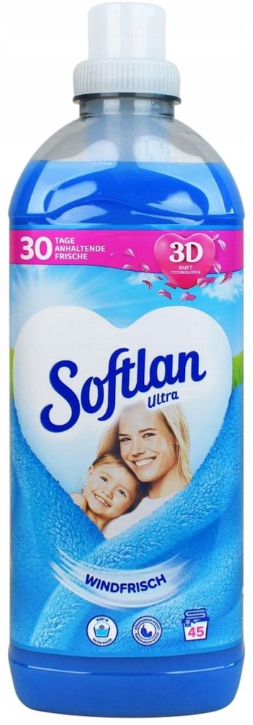 Concentré d'adoucissant bleu Wildfrisch 1 l - Softlan Image du produit 