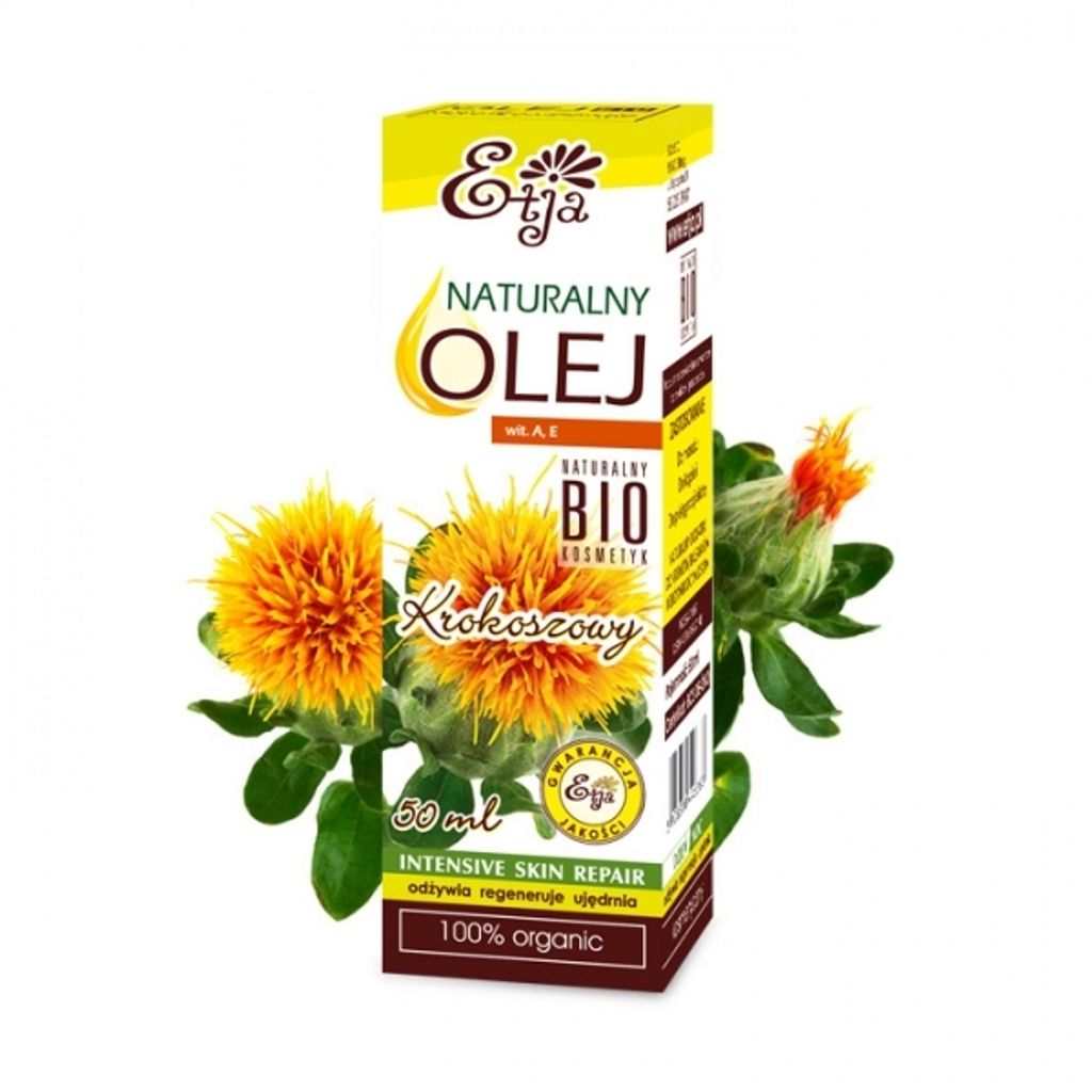 Etja Biologisches Naturreines Safloröl, 50 ml