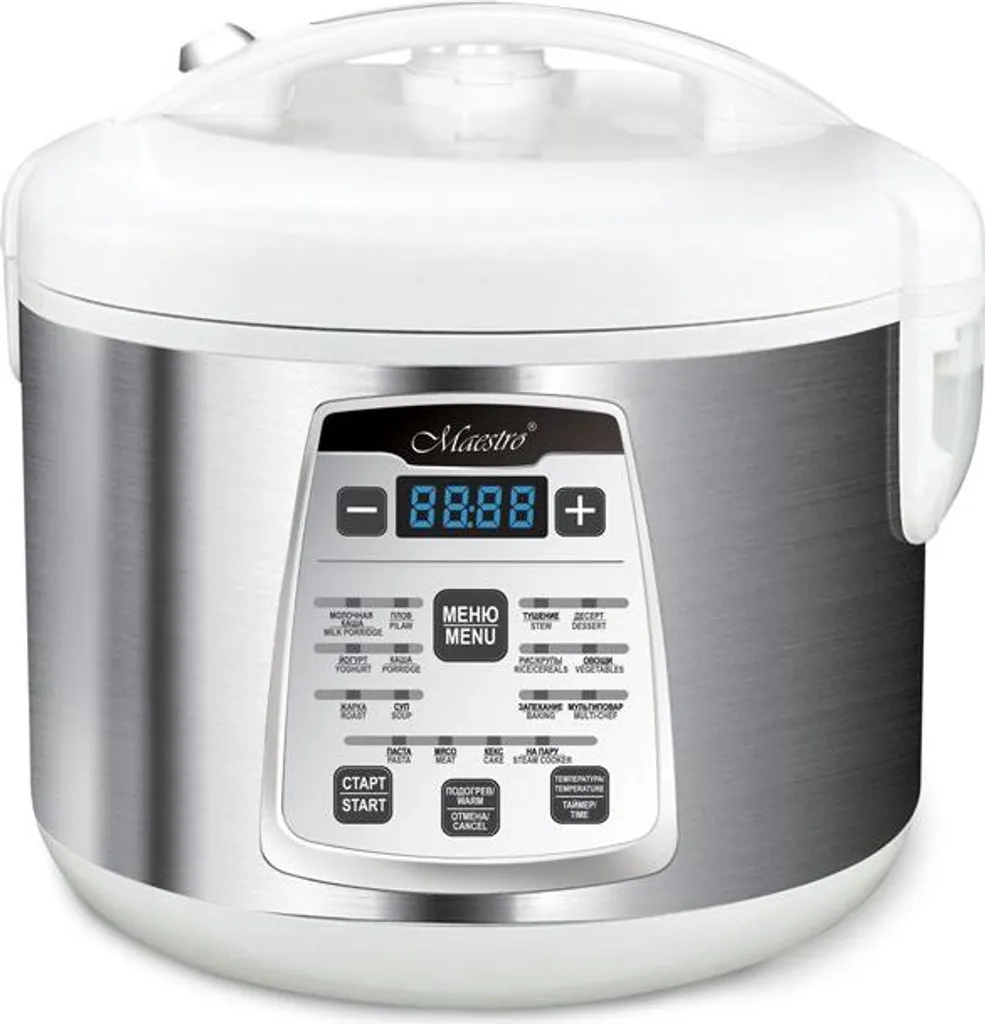 Robot da Cucina Maestro MR-792 17 Programmi | Cottura Sana 5 Litri