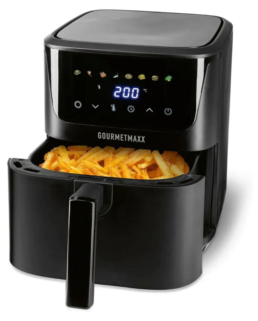 Friteuse Numérique GOURMETmaxx 6,5 L - Écran tactile LED 1600 W