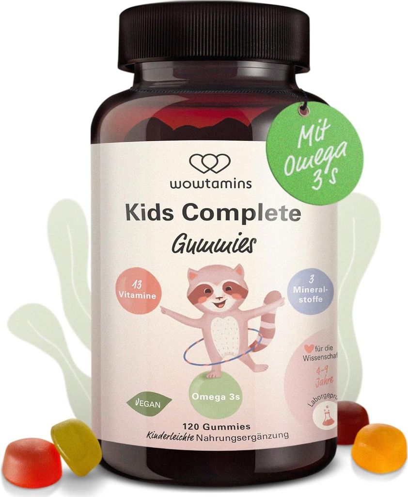 wowtamins Kids Complete Gummies Produktbild 