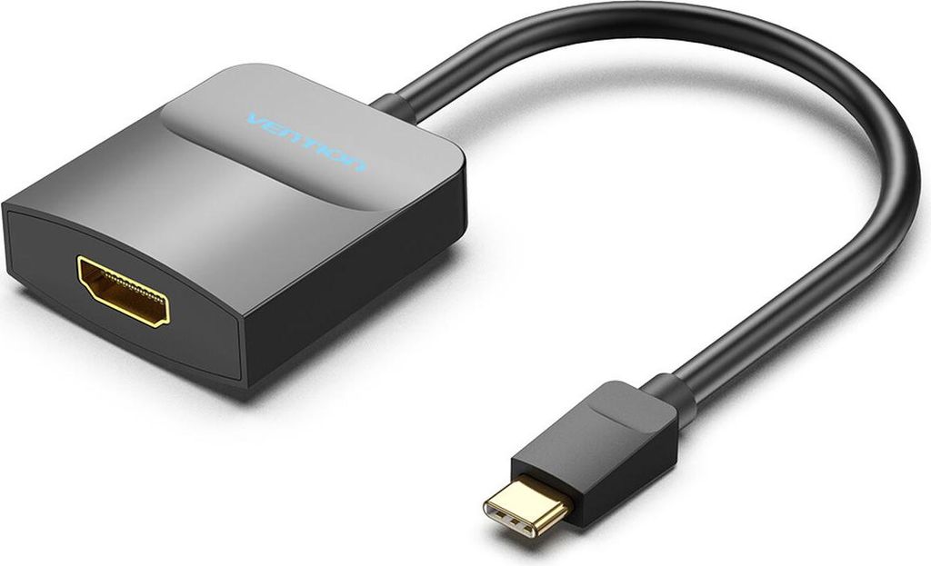 Vention Typ-C zu HDMI Adapter 0.15M Schwarz ABS Typ