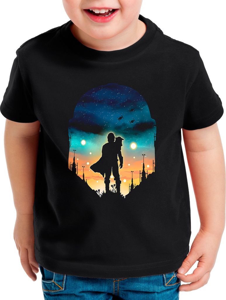 A.N.T. This is the way Kinder T-Shirt yoda mando kopfgeldjäger