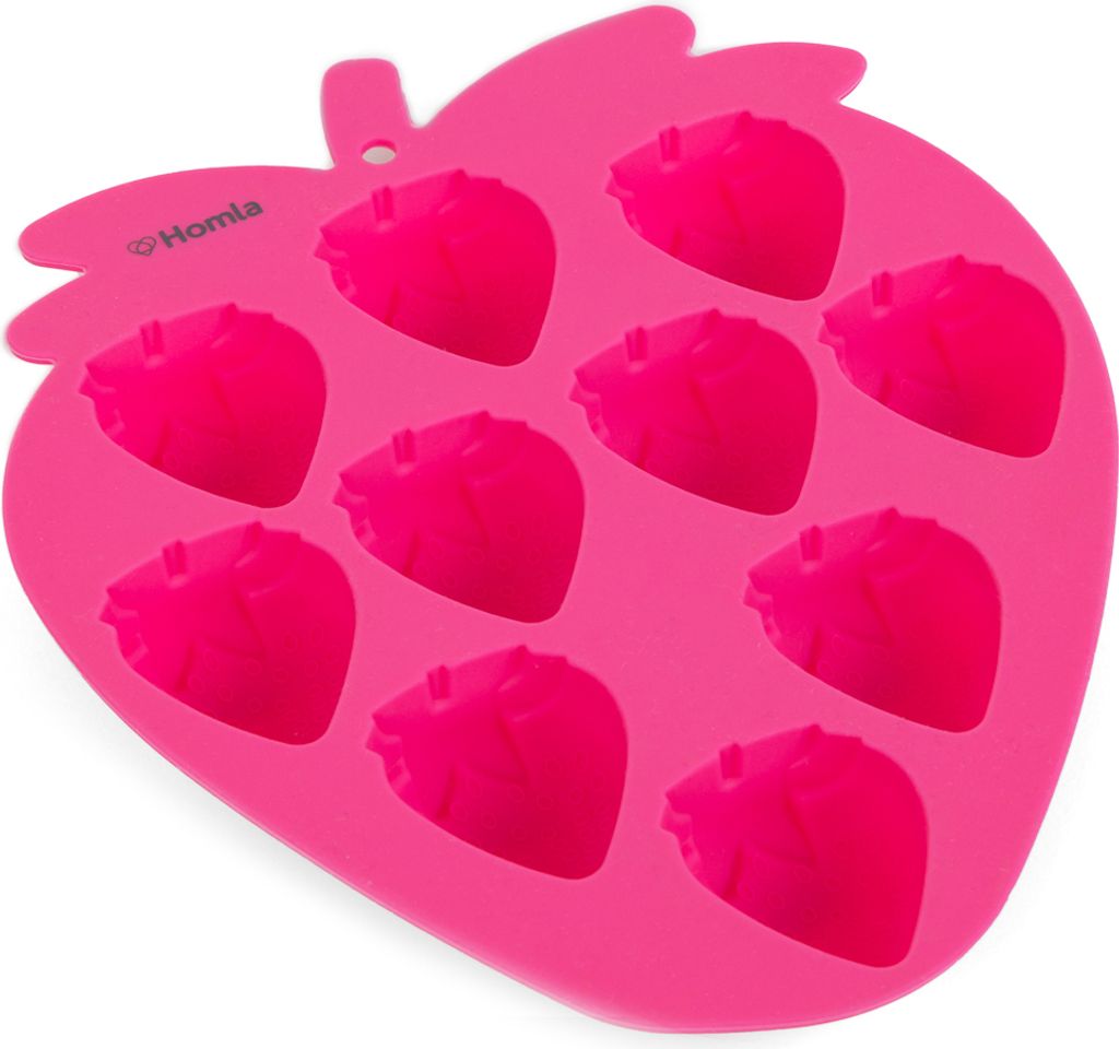 HOMLA FOREMKA ICE SUMMER do lodu truskawka różowa 19x14cm Zdjęcie produktu 