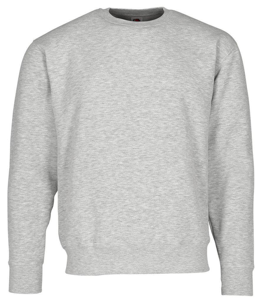 Fruit of the Loom Premium Set-In Sweat ,Farbe: graumeliert Produktbild 