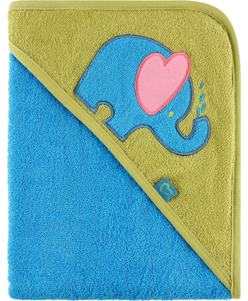 Be Mammy Kapuzenhandtuch Babyhandtuch aus Baumwolle 100cm x Produktbild 