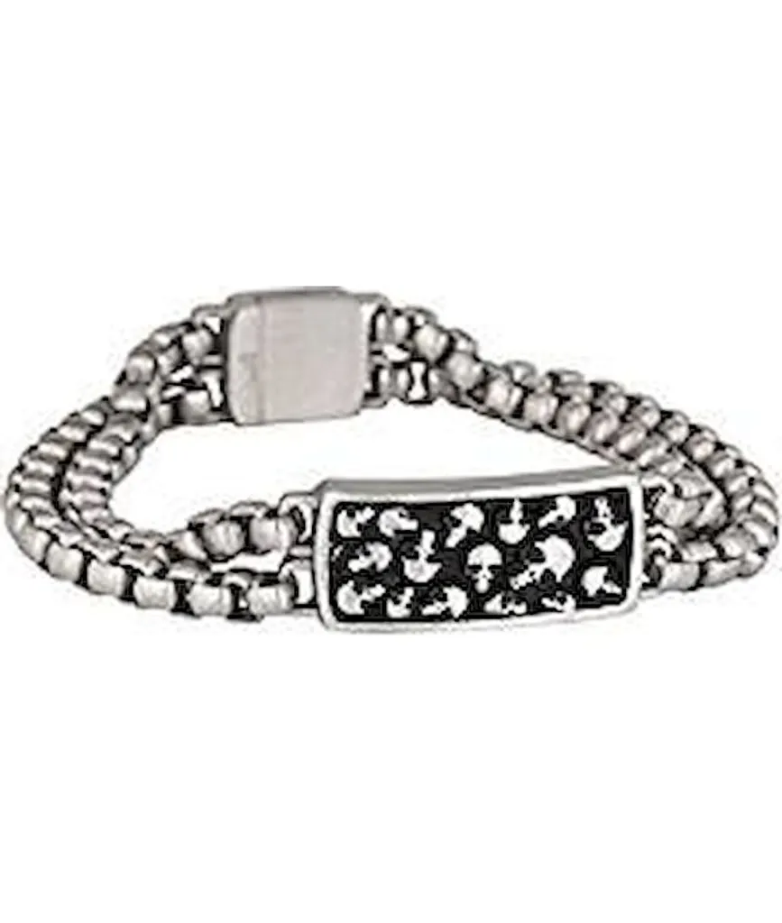 Accessoire de Mode Homme : Bracelet Police PJ25698BSS01L Argenté Acier - 2