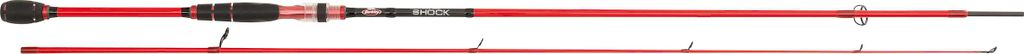 Berkley Steckrute Lightning Shock Spinning Red 802M, Länge 2,40m Wurfgewicht 10-35g