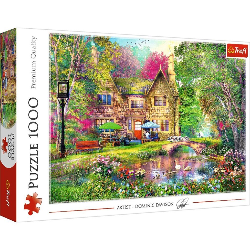 Puzzle TREFL 1000 elementi Porto di Foresta 10861 Immagine del prodotto 