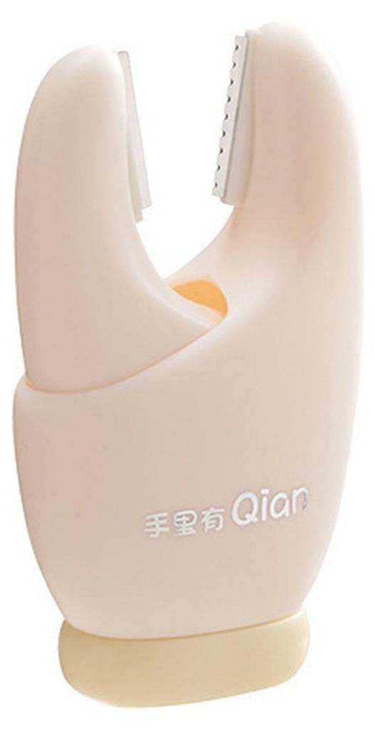 2-in-1 Knoblauchschäler und -reibe in Krabbenscherenform, ergonomisches Küchenwerkzeug mit Magnethalterung, Edelstahlklingen, schnelles Entschäl...