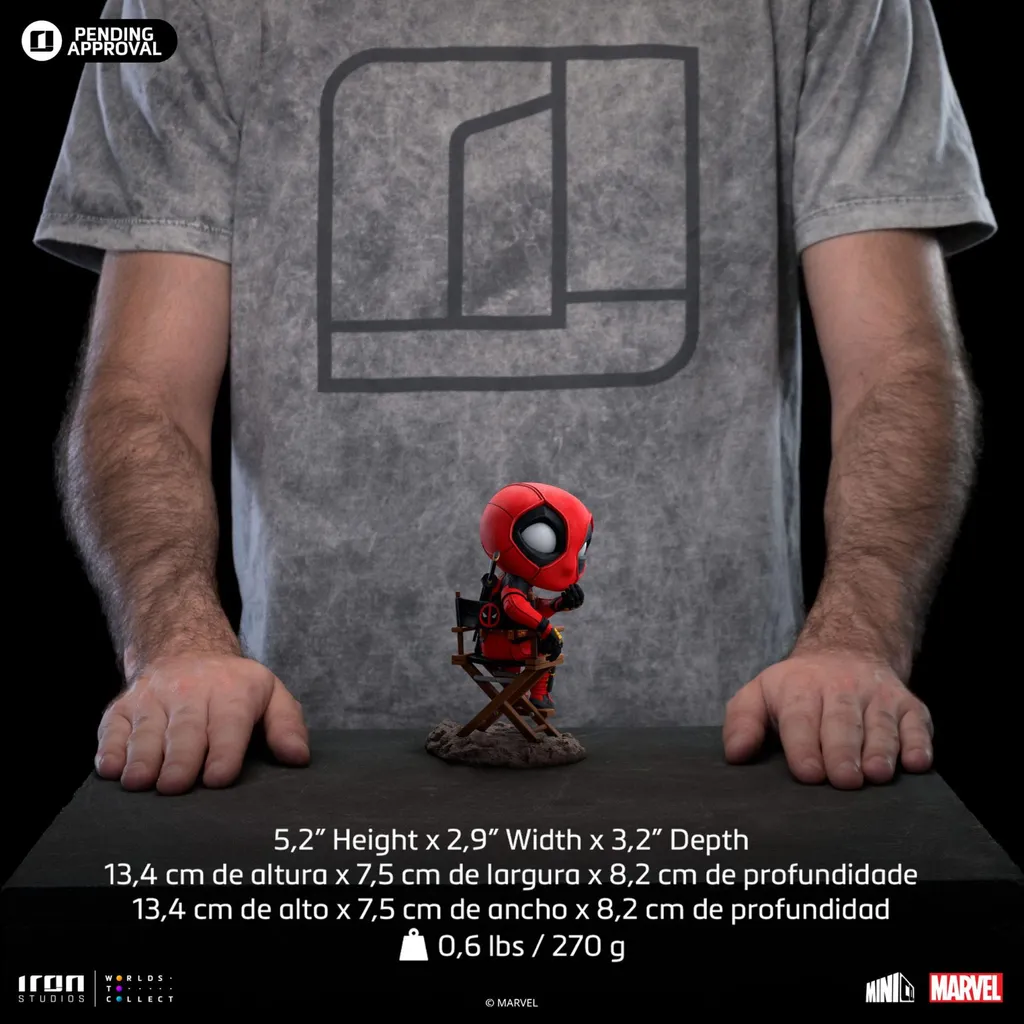 Figurine Deadpool et Wolverine 13 cm Iron Studios : Mini Co. Originale - 9
