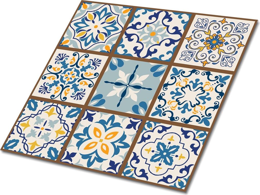 Selbstklebende Platten 30x30 cm Wandpaneele 9 Stück im Set Produktbild 
