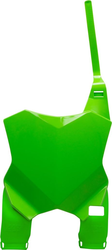 Startnummerntafel UFO PLAST Verkleidung Frontnummerntafel für Kawasaki KX F 250 / 450 ccm Bj. 2016 - 2024, Farbe:grün OEM