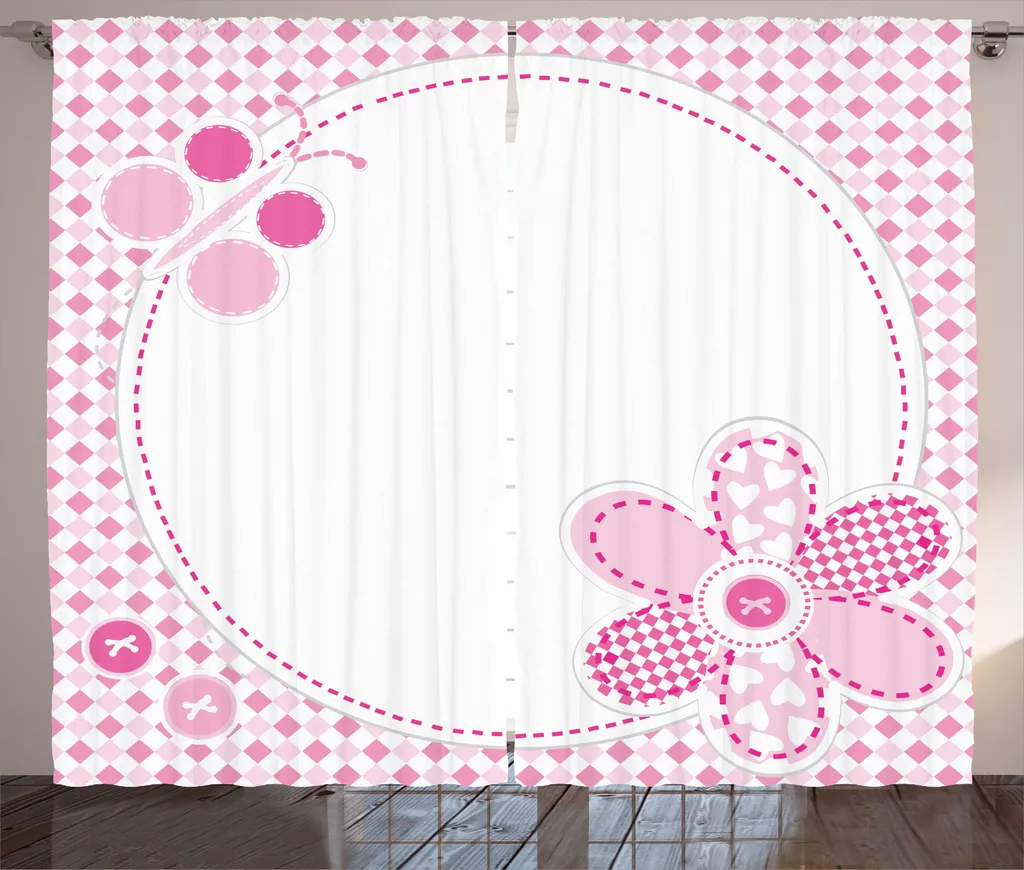 Offerta Tenda ABAKUHAUS Rosa Baby - Prezzo Conveniente 280x245 cm