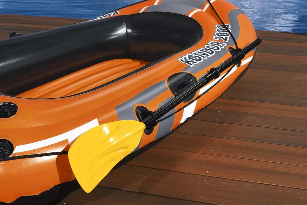 Bateau de plage pour lac et mer Bestway Hydro-Force Raft Set 61062 - 23
