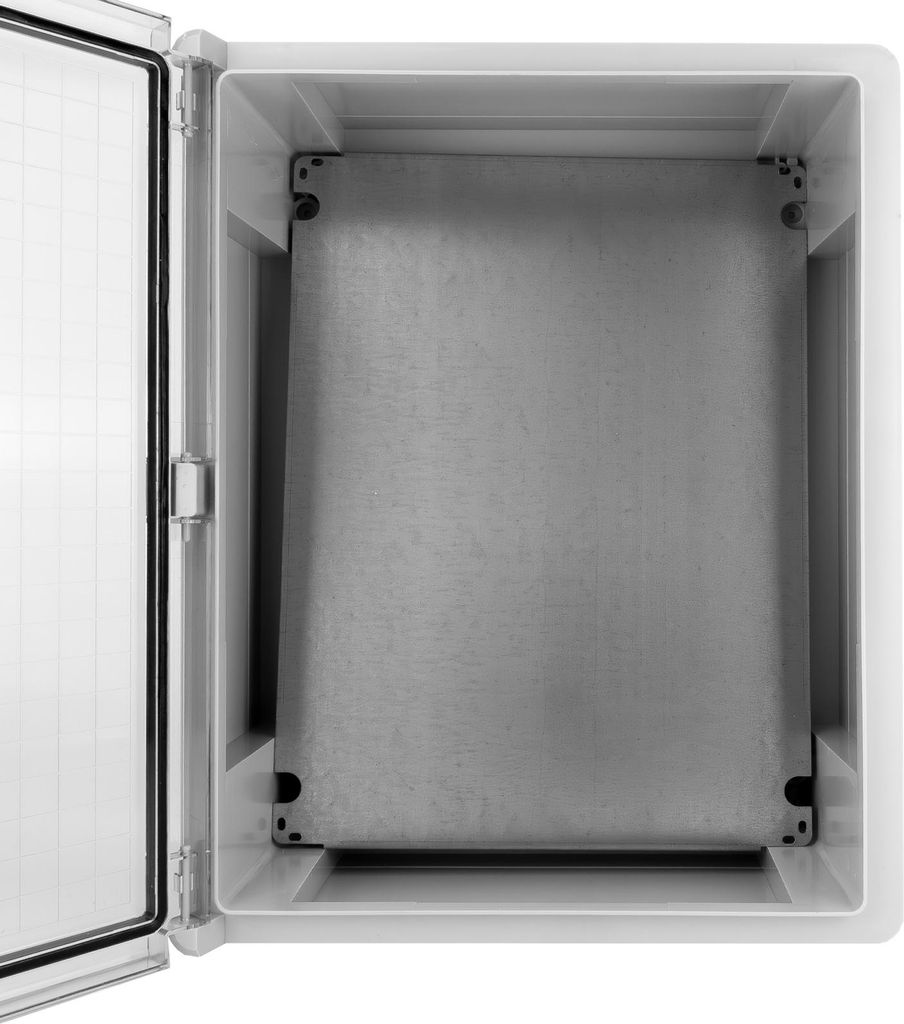 Leergehäuse mit transparenter Tür 400x500x180mm Schaltschrank Aufputz Verteilerschrank IP65 IK10 TP Electric