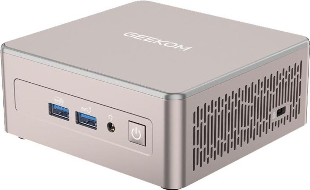 GEEKOM Mini PC A5 Ryzen 7 5825U 16GB RAM 512GB + Win11 Pro