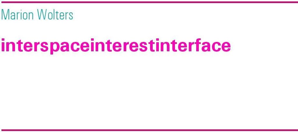 interspaceinterestinterface