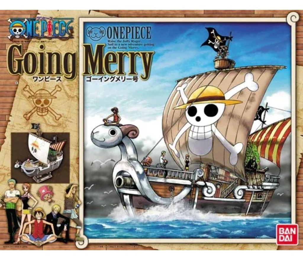 One Piece: Modelbouwpakket van de Going Merry Productafbeelding 
