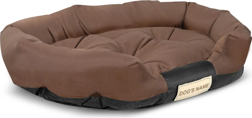 Lettino Cane XXL 130x105 Impermeabile Marrone Personalizzabile