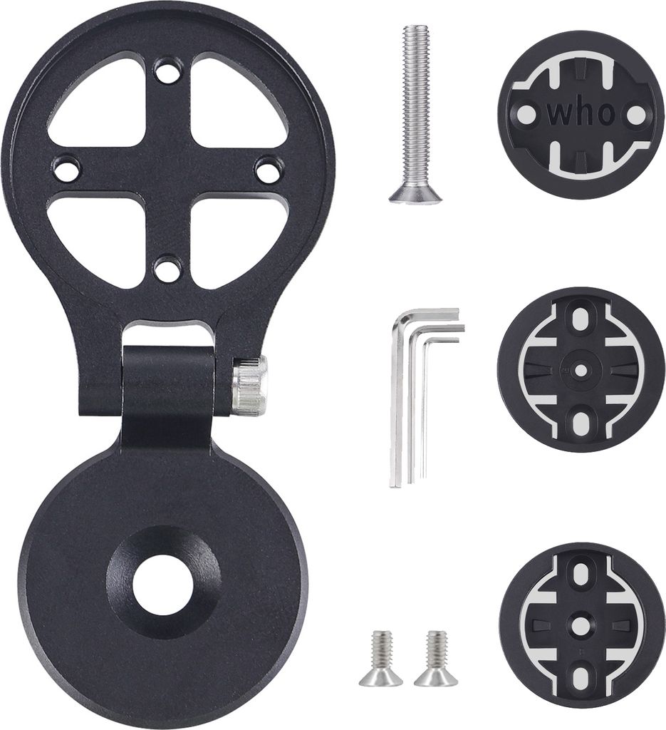 Aluminiumlegierung Fahrradcomputerhalterung, verstellbar, leicht, universell, für MTB, Mountain Road Bike, Lenkercomputerhalter, Fahrradzubehör