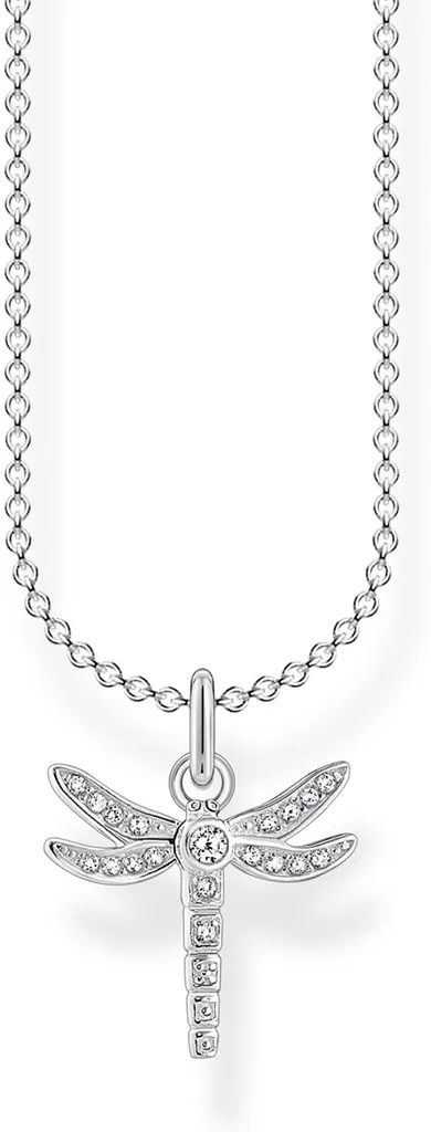 Chaîne Libellule Argent Anti-Ternissement - Bijou Durable et Sain