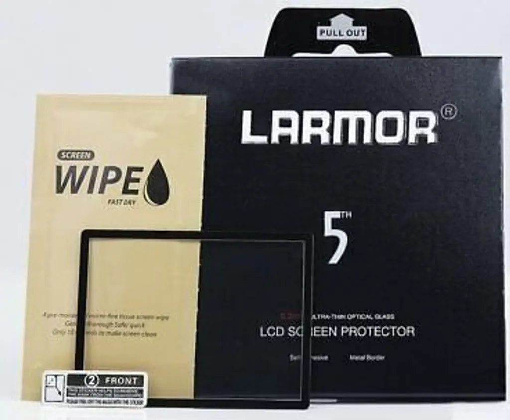 Protection écran Fuji X-T1 et X-T2 Larmor G5 pour photo en extérieur