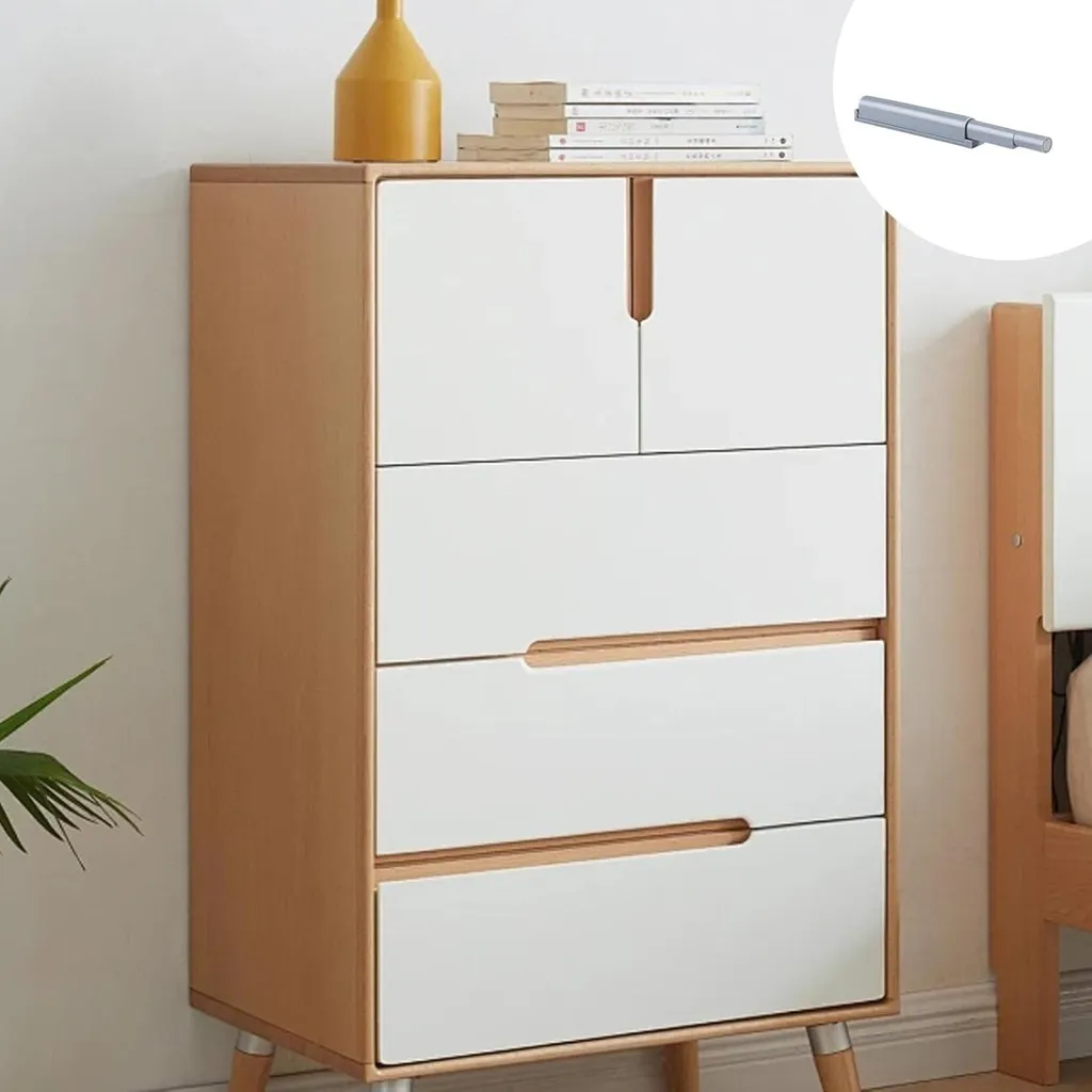 Amortisseur de Porte Gris contre les Chocs et Bruits de Placard - 10 U