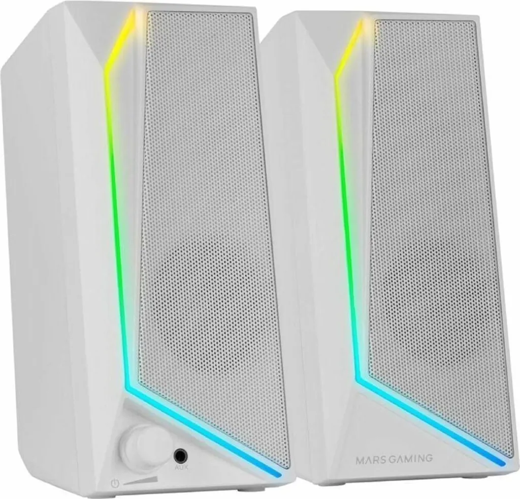 Altoparlanti PC Mars Gaming MS72W 15W Bianco: Miglior Rapporto Qualità Prezzo