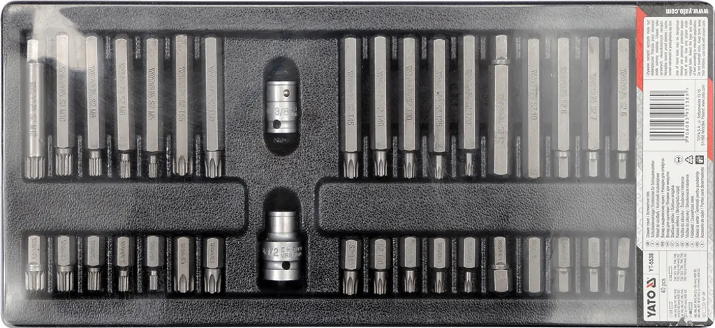 Module de rangement pour établi avec 40 embouts de tournevis - 3