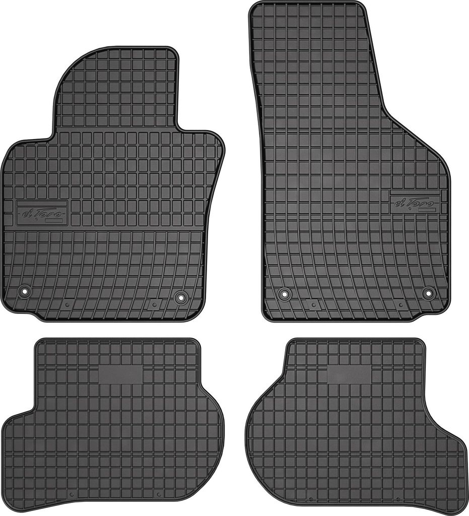 FROGUM Autofussmatten für Volkswagen Jetta V 2005-2011/Scirocco III 2007-2017