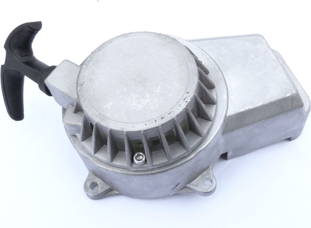Easy Pullstarter silber mit Plastikschnecke 49cc