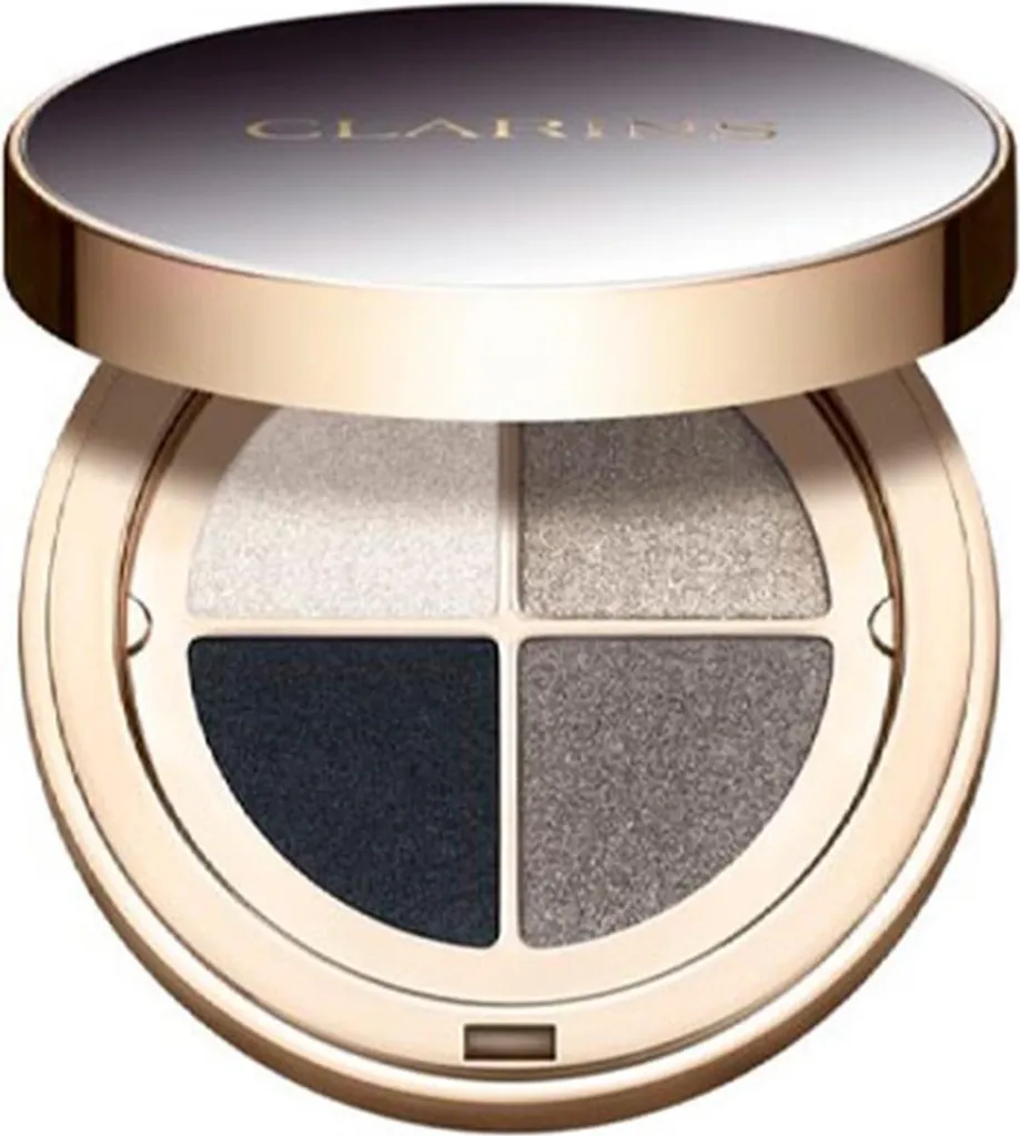 Clarins Ombre 4 Couleurs 09 Onyx Palette Yeux Longue Tenue sans Filage