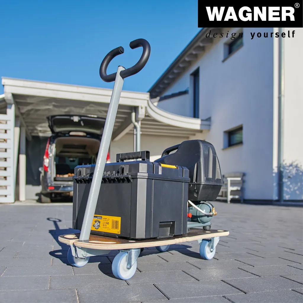 Support roulant extensible pour déménagement et transport 300 kg