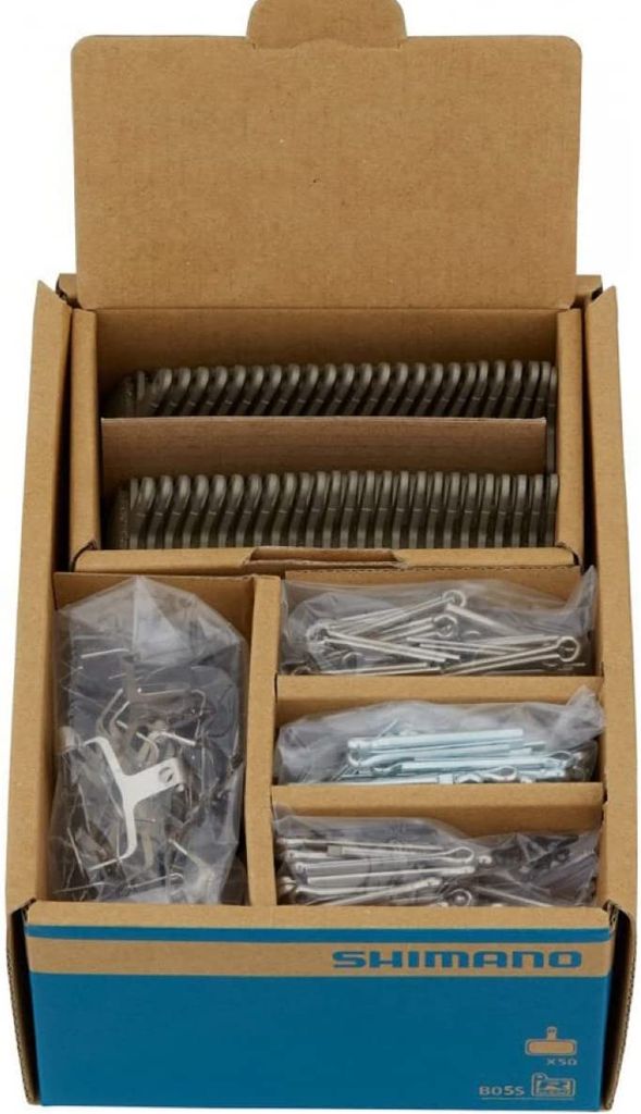 Sada brzdových doštičiek Shimano B05S Resin (50 párov) Obrázok produktu 
