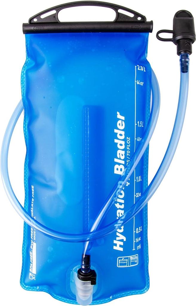 Zusammenklappbare weiche Wasserflasche - auslaufsichere Hydrationsblase - Wasseraufbewahrungstasche für Laufen - Radfahren - Klettern - Wandern