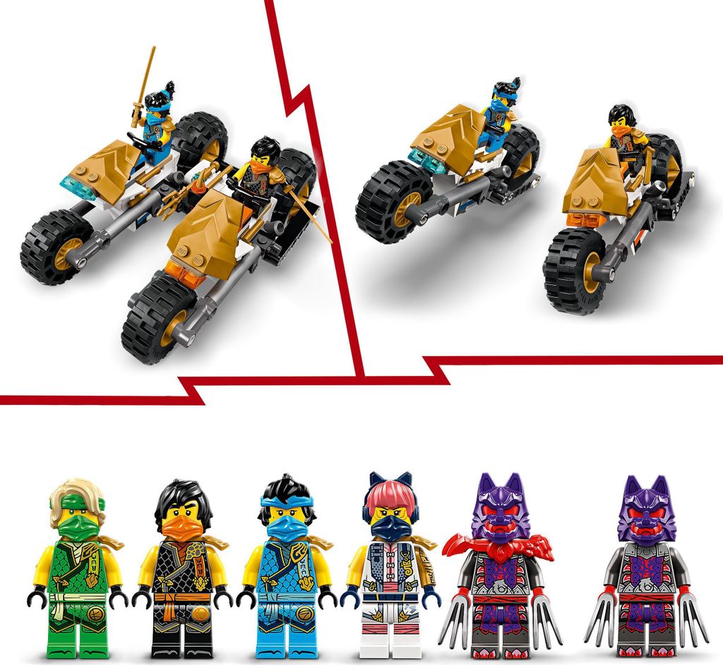 LEGO NINJAGO Wielofunkcyjny pojazd ninja, Zabawka dla Zdjęcie produktu 5