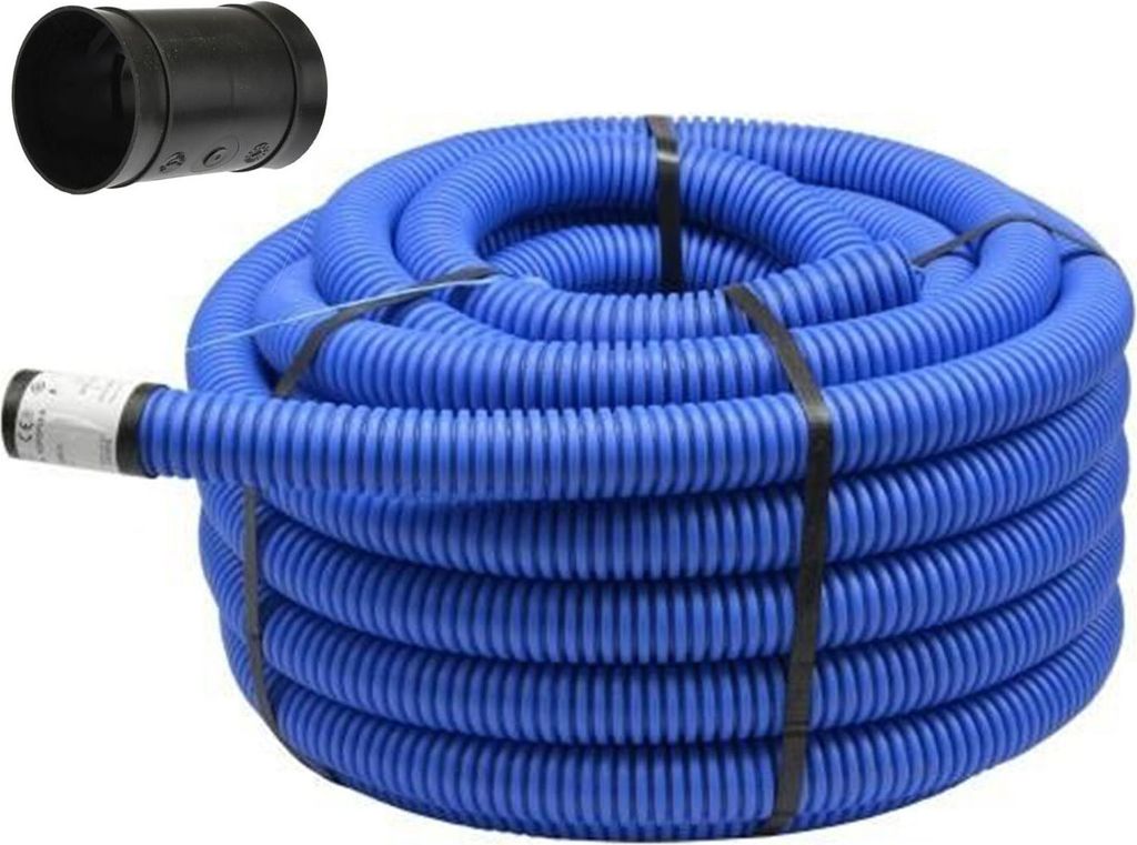 SET 25m Wellrohr RODK 50mm blau 10619/TTP Produktbild 