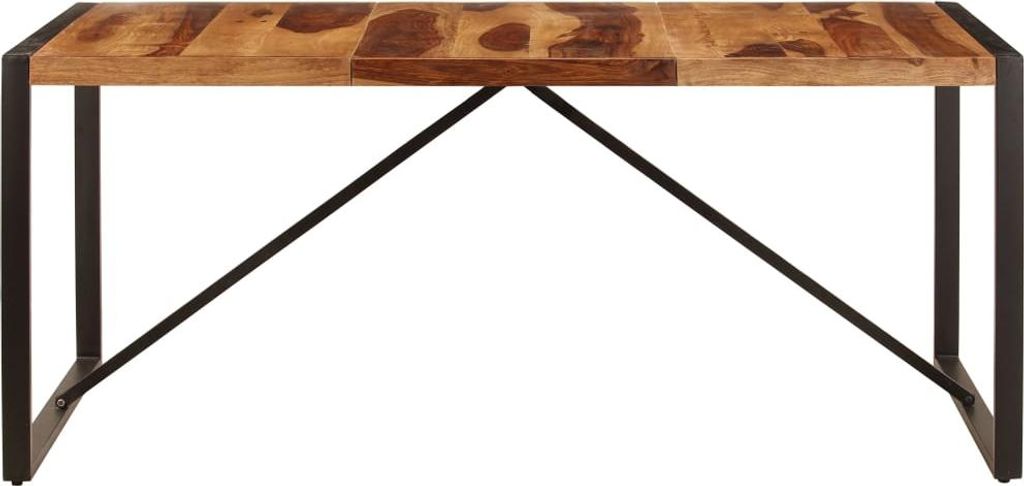 vidaXL Esstisch 180 x 90 x 75 cm Massivholz Akazie