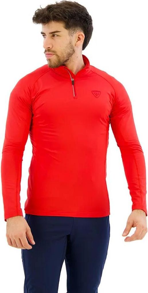 Rossignol Classique Langarm-baselayer Rot S Herren Rot S