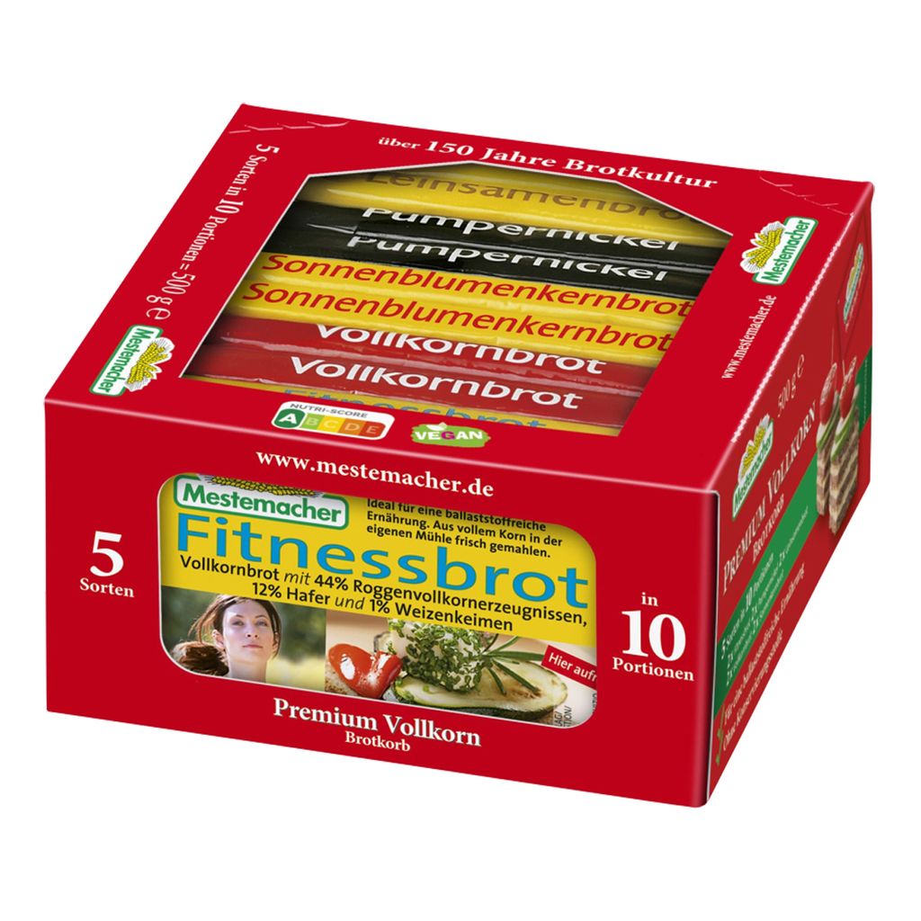 Mestemacher Koszyk chleba razowego premium 5 mini odmian Zdjęcie produktu 