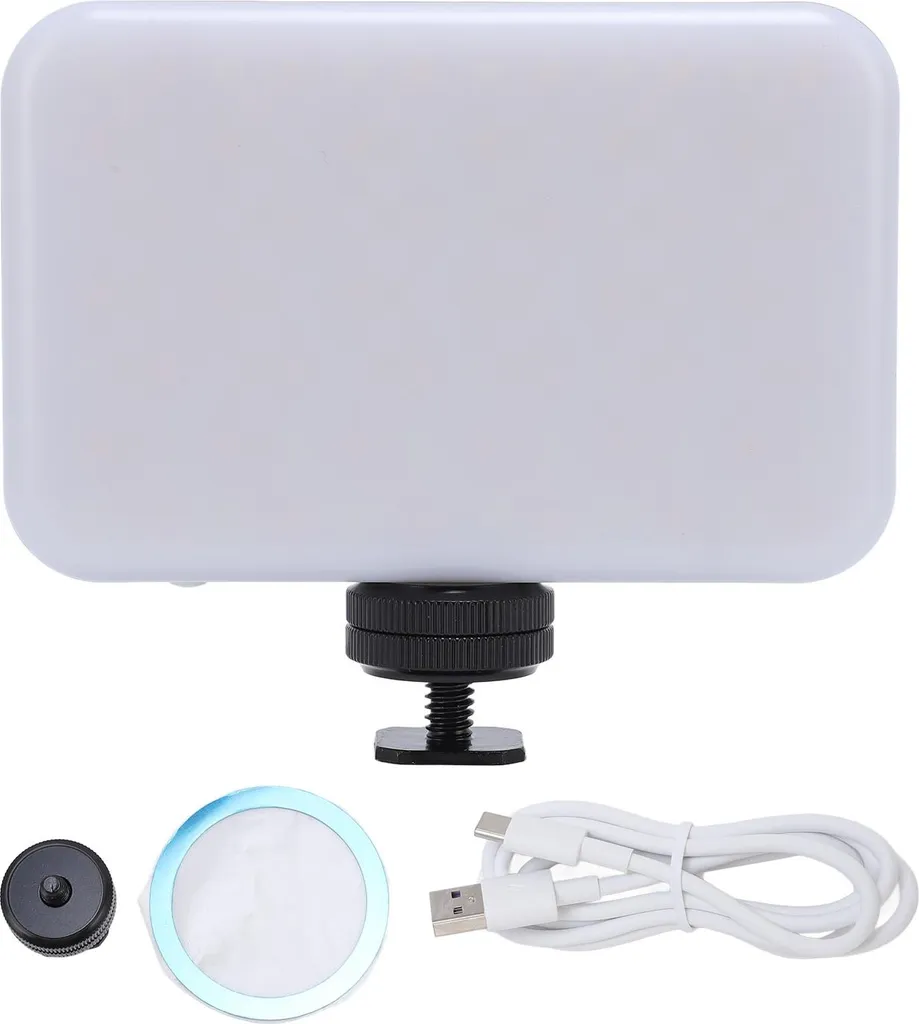 Éclairage pour Streaming Live et Vlogging, Panneau LED RVB Magnétique - 3