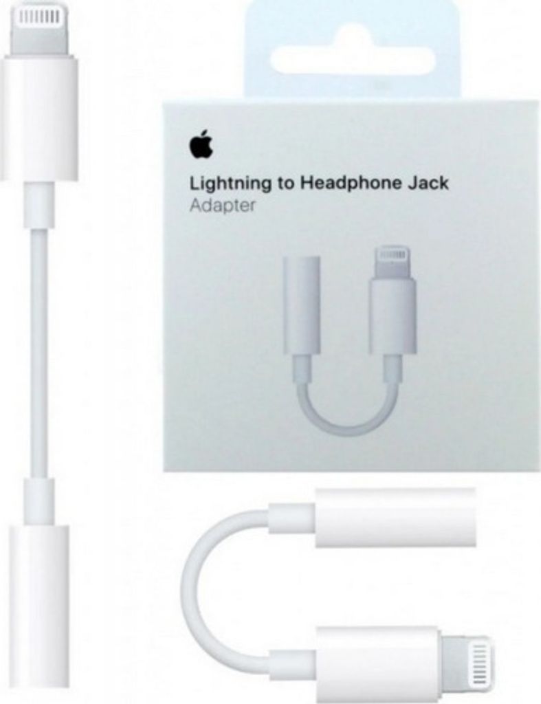 Przejściówka Apple Lightning na gniazdo słuchawkowe 3,5 mm Zdjęcie produktu 