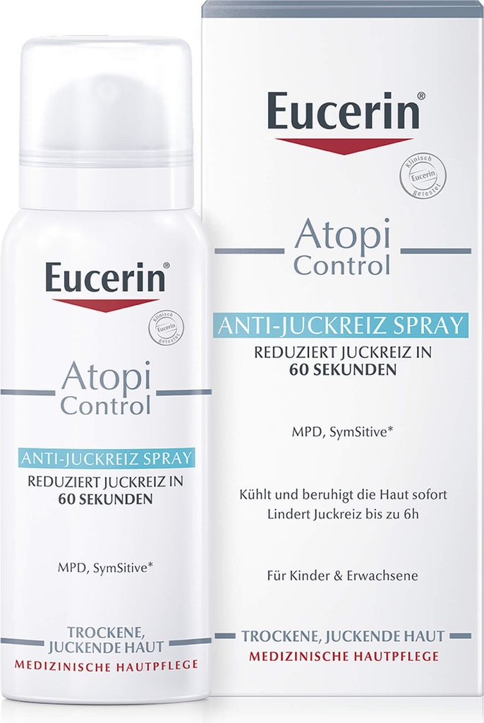 Eucerin AtopiControl Anti-Juckreiz Spray, 50 ml Lsung Produktbild 