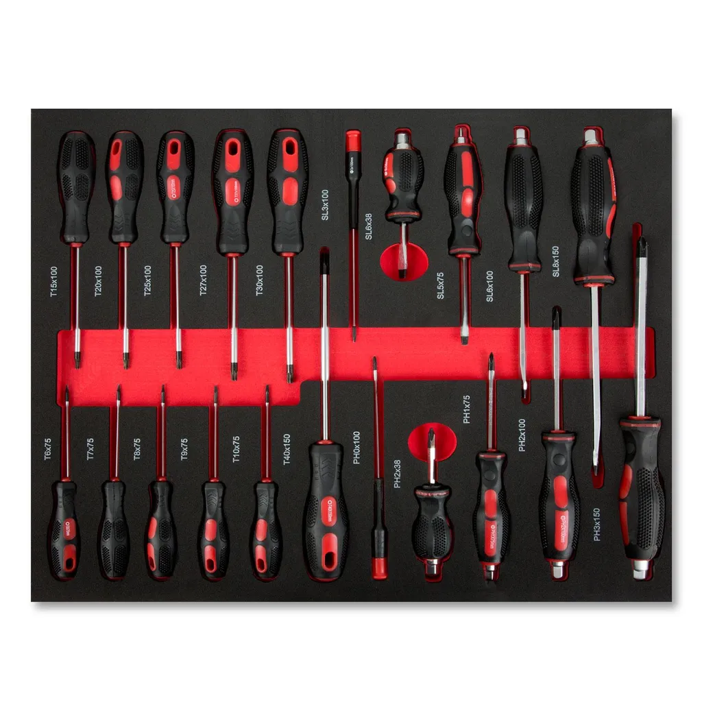 Fini les outils perdus avec l'insert mousse étiqueté de 134 pièces